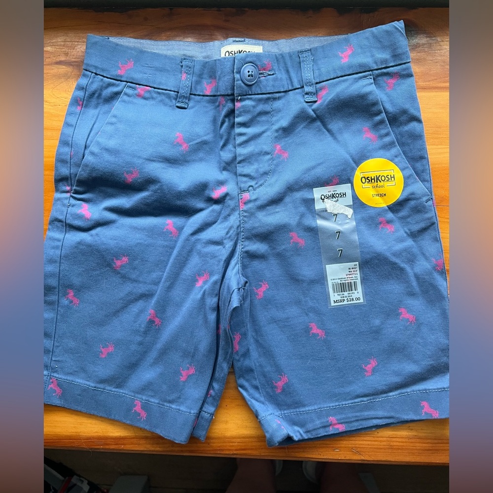NWT Girls Size 7 OshKosh Shorts